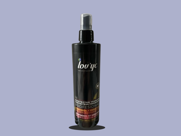 Lov'yc protecteur thermique pour cheveux 300 ml. Panthénol et Kératine